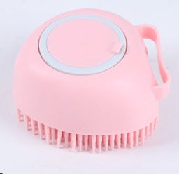Pet Product Hot Silicone Dog Bath Brush