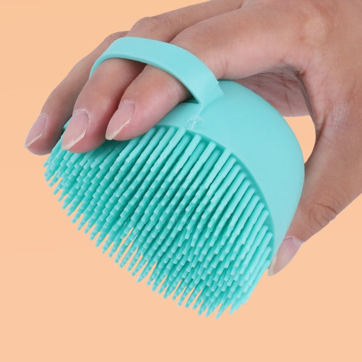 Pet Product Hot Silicone Dog Bath Brush
