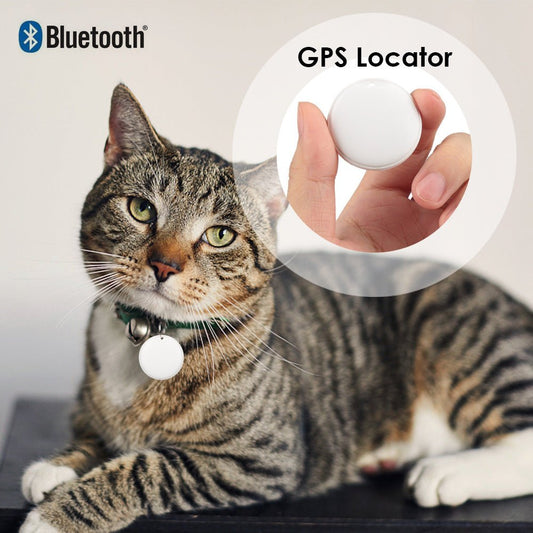 GPS Tracker For Dogs Cat Pet Child Smart Tag Gadgets Keychain For Keys Search Key Finder Mini Anti Lost Alarm Gps Locator Pets Products - ok best bark bargains