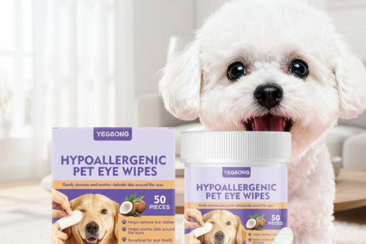 Hypoallergenic Pet Eye Wipes - ok best bark bargains
