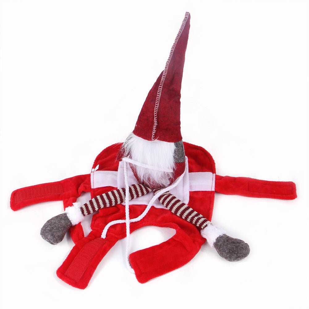 Pet Christmas Riding Transformation Costume Pet Products Costumes Cosplay - ok best bark bargains