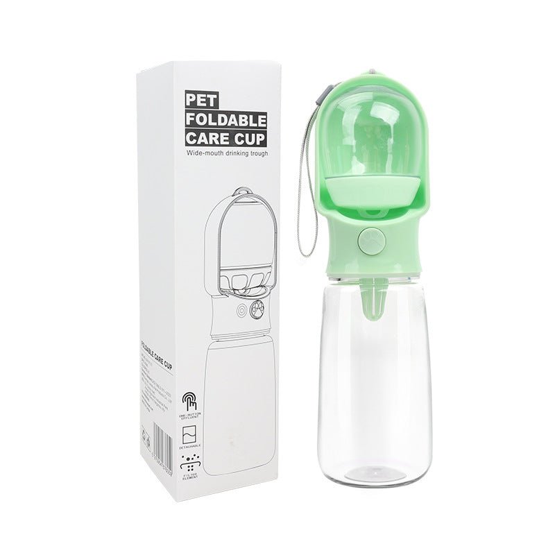 Pet Supplies Dog Drinking Water Bottle Grain Storage Tank Portable Portable Cup - ok best bark bargains
