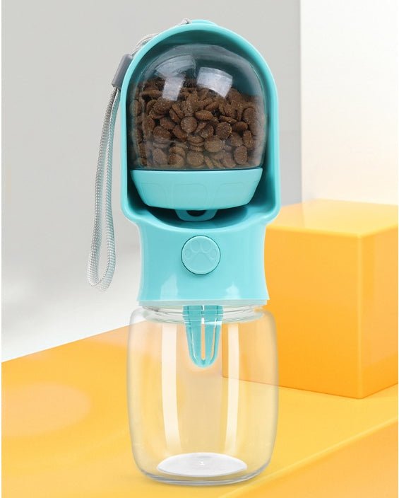 Pet Supplies Dog Drinking Water Bottle Grain Storage Tank Portable Portable Cup - ok best bark bargains