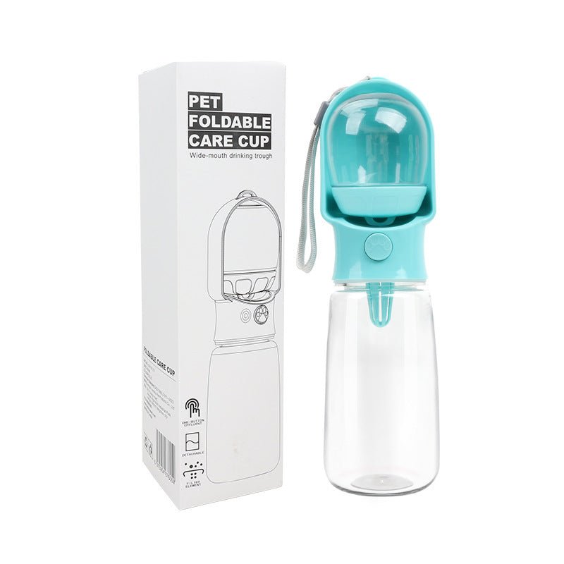 Pet Supplies Dog Drinking Water Bottle Grain Storage Tank Portable Portable Cup - ok best bark bargains