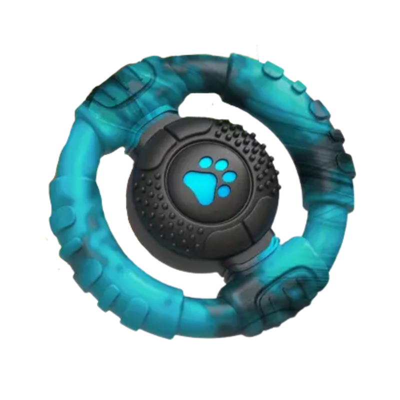 NNETM Steering Wheel Dog Chew Toy for Medium Dogs