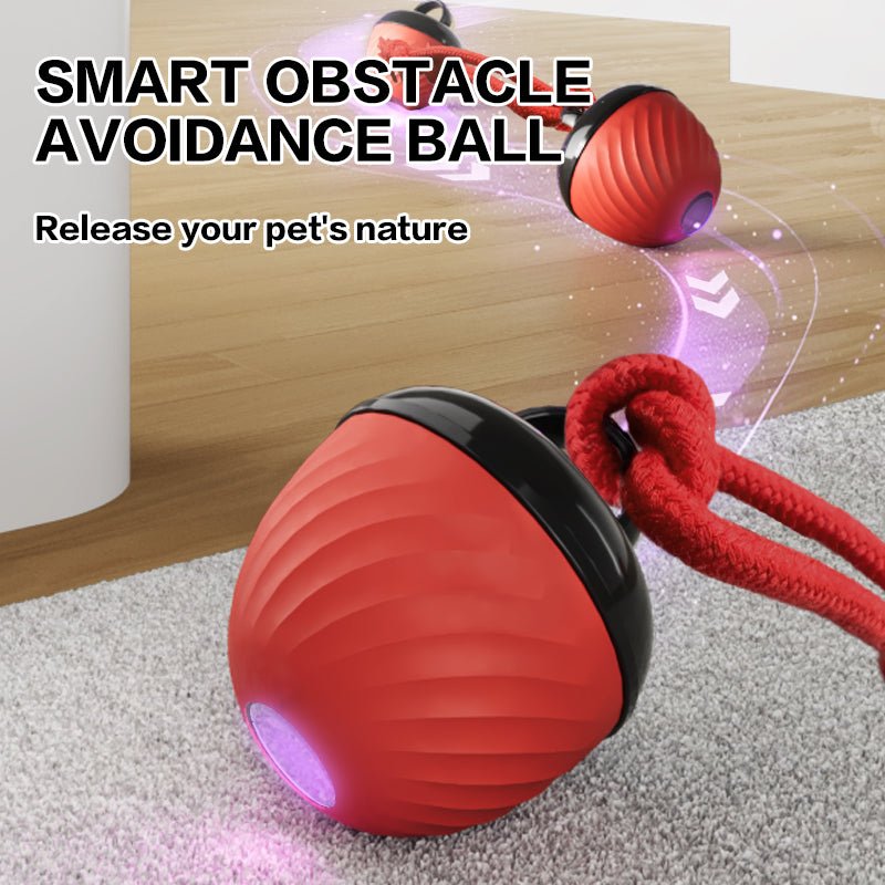 Smart Electronic Interactive Pet Toy Ball – 3 - Mode Auto - Moving & Bouncing Fun - ok best bark bargains