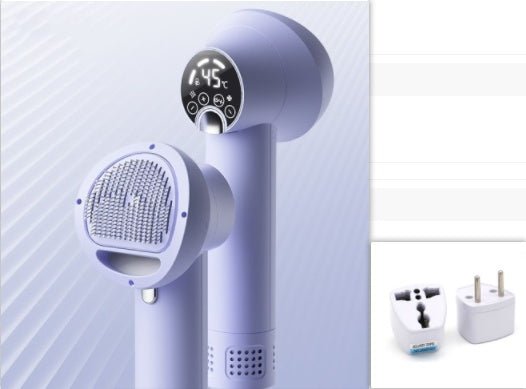 Smart Pet Hair Dryer Dog Golden Retriever Cat Grooming Hairdressing Blow & Comb Silent No Harm Pet Cleaning Supplies Pet Products - ok best bark bargains